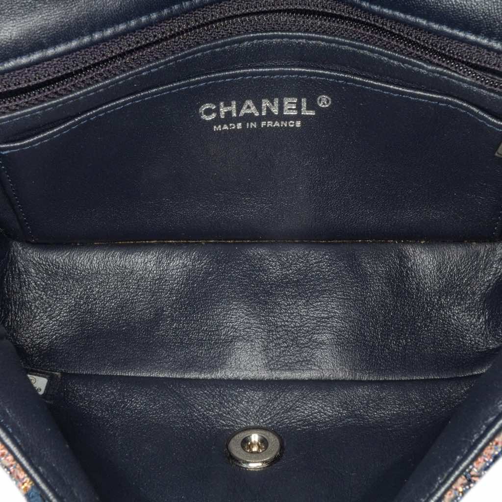 Chanel Mini Rectangular Classic Tweed Flap - 5