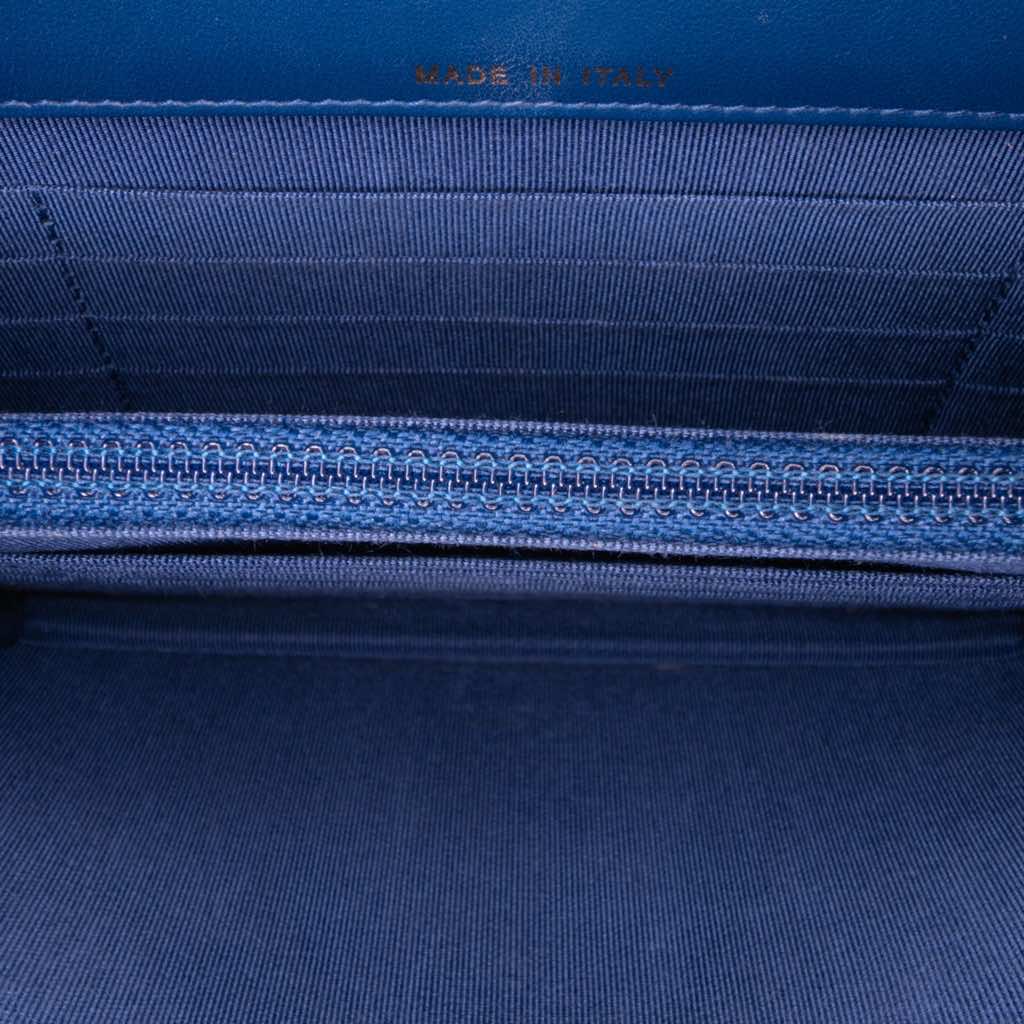 Chanel Quilted Lambskin Square Wallet on Chain - 4