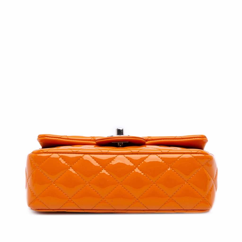 Chanel Mini Rectangular Classic Patent Single Flap - 3