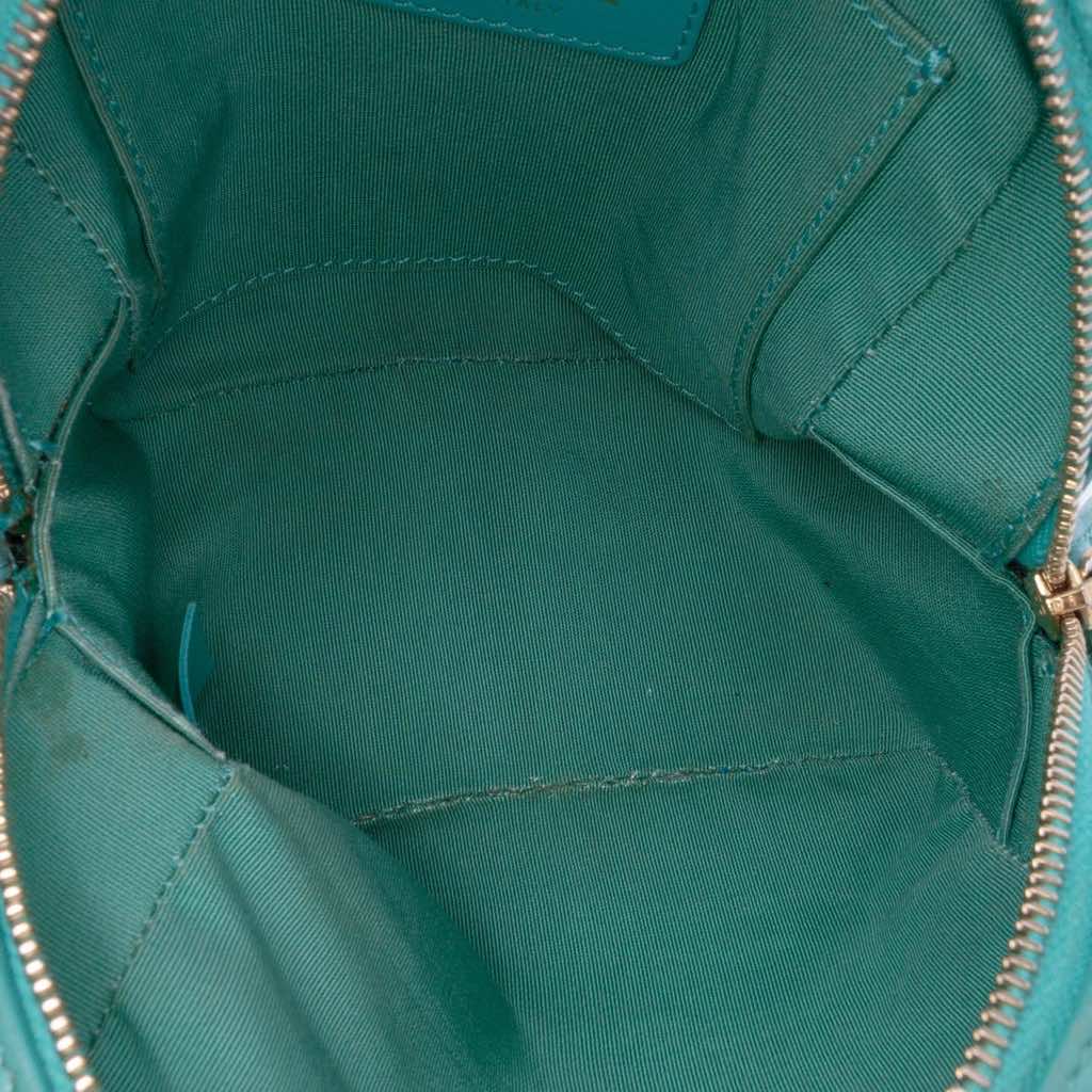 Chanel CC Stitched Calfskin Enamel Camera Bag - 4