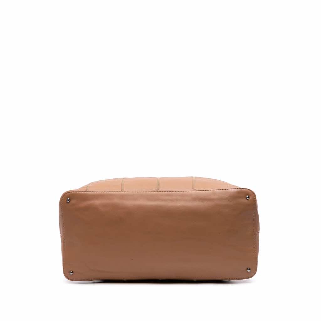 Chanel Calfskin Square Stitch Tassel Hobo - 3