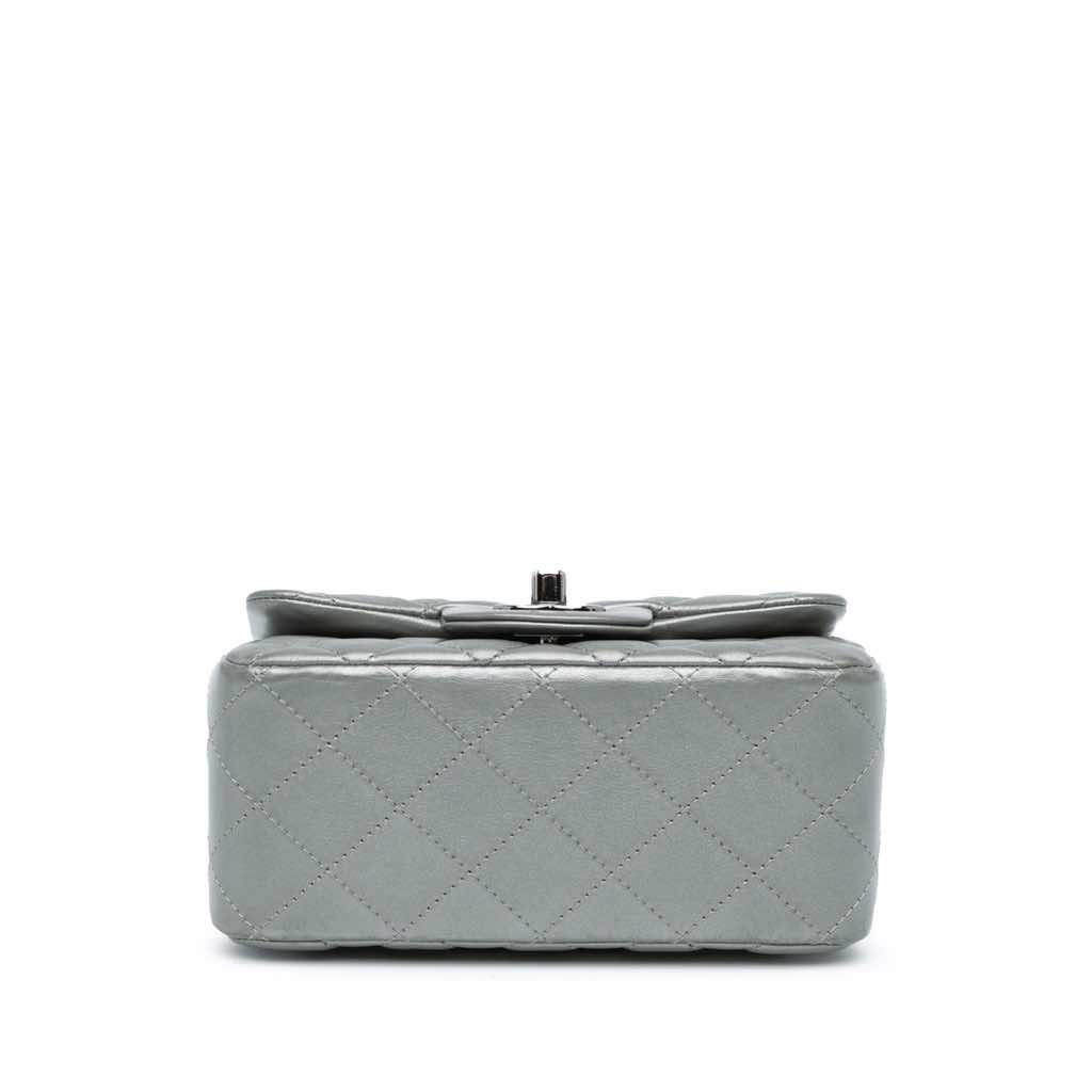 Chanel Mini Square Classic Calfskin Single Flap - 3