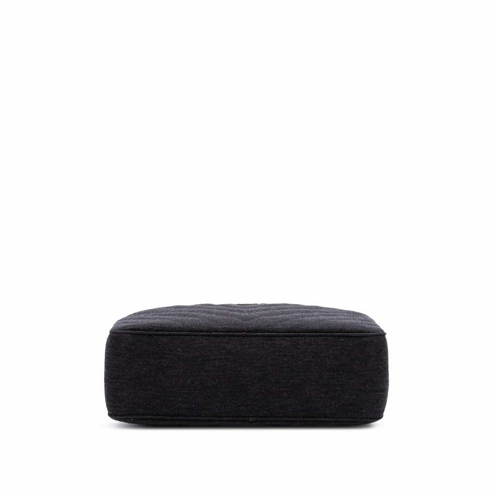 Chanel CC Chevron Jersey Camera Bag - Image 6