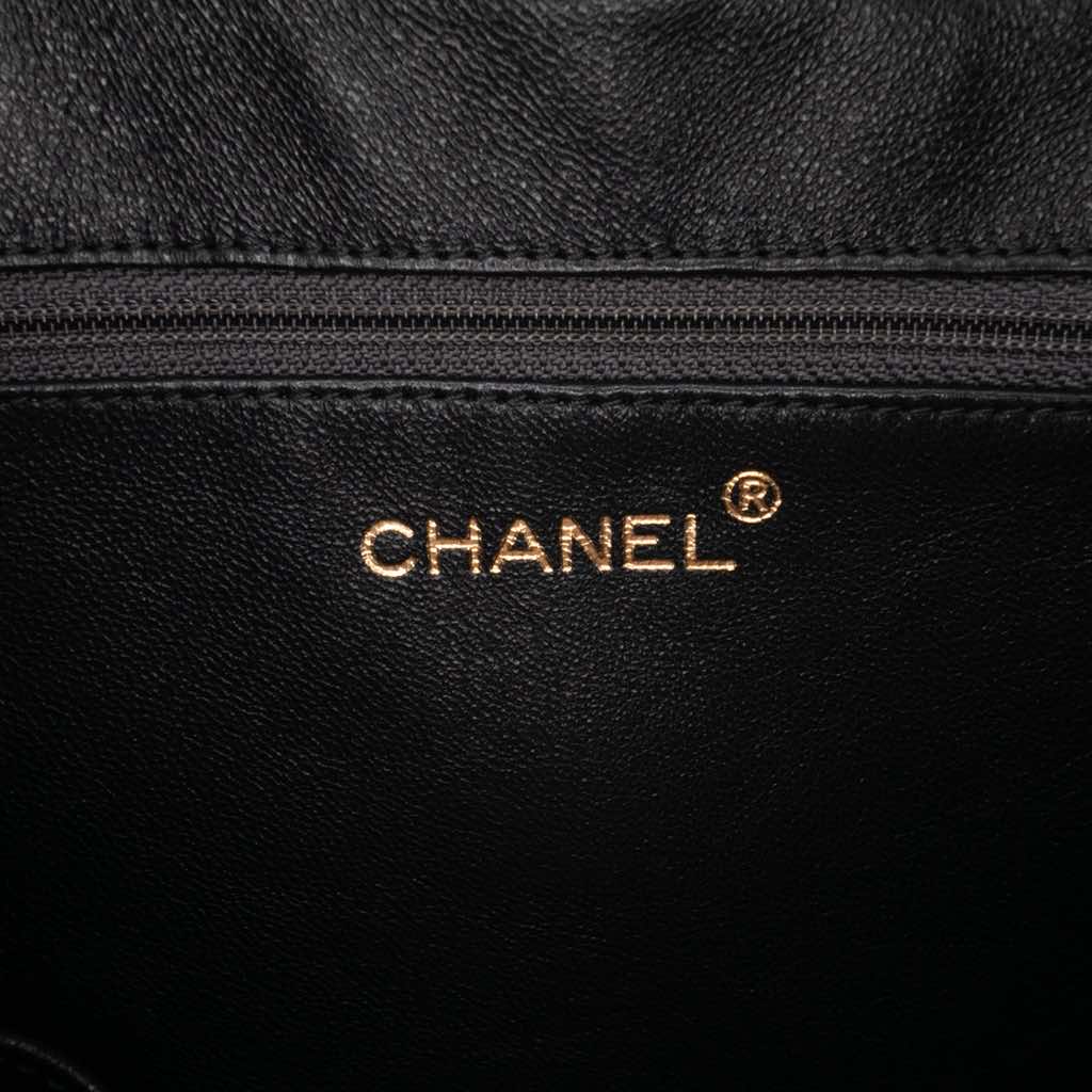 Chanel CC Chevron Jersey Camera Bag - Side view