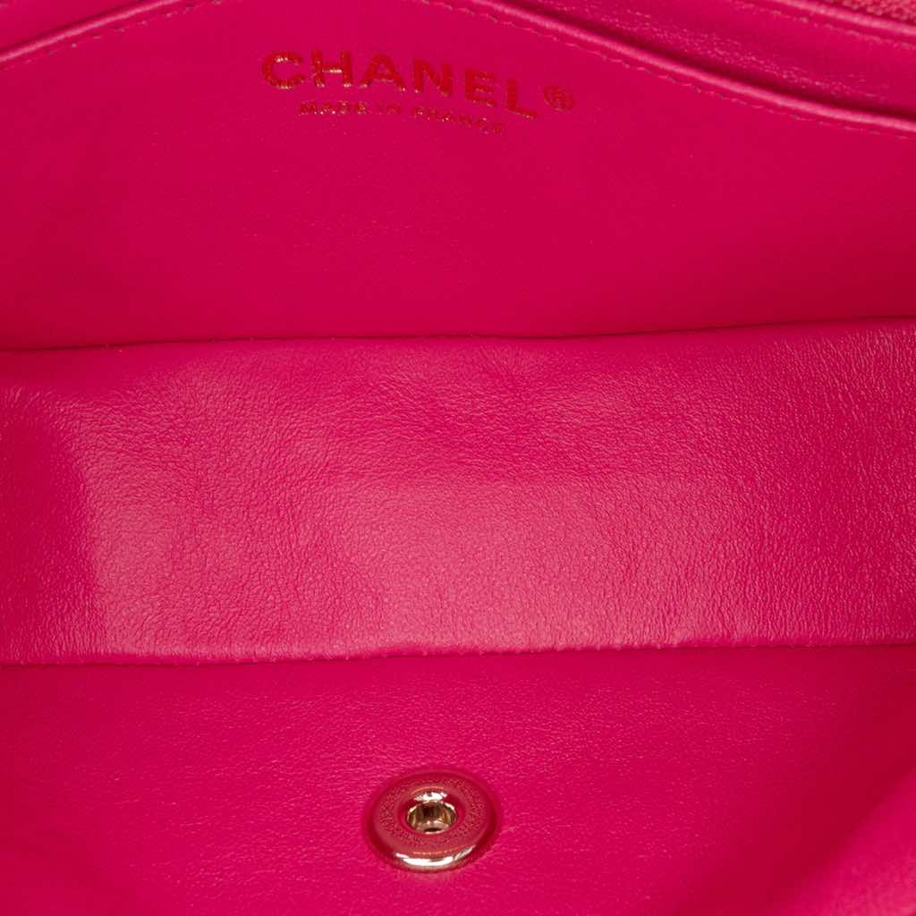 Chanel Mini Rectangular Classic Lambskin Single Flap - 4