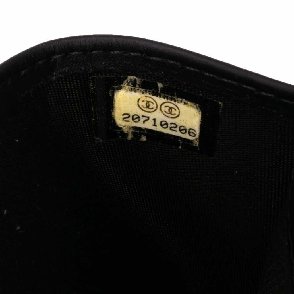 Chanel Quilted Patent Boy Long Wallet - 5