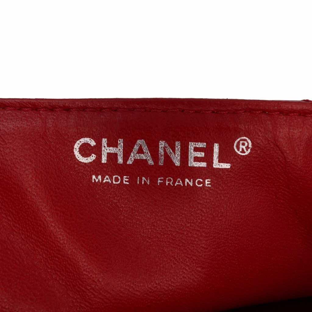 Chanel Classic Chevron Patent East West Single Flap - 5