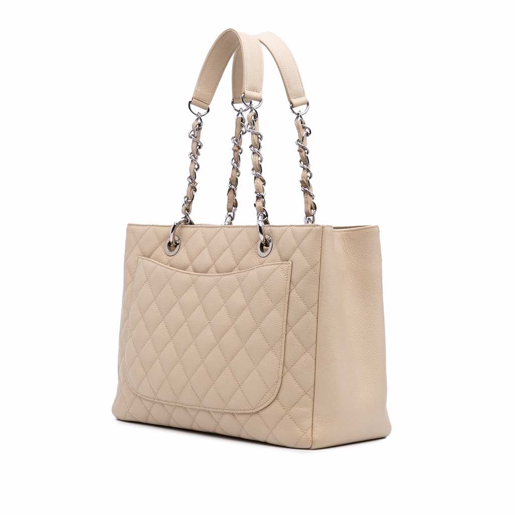 Chanel Caviar Grand Shopping Tote - Back view
