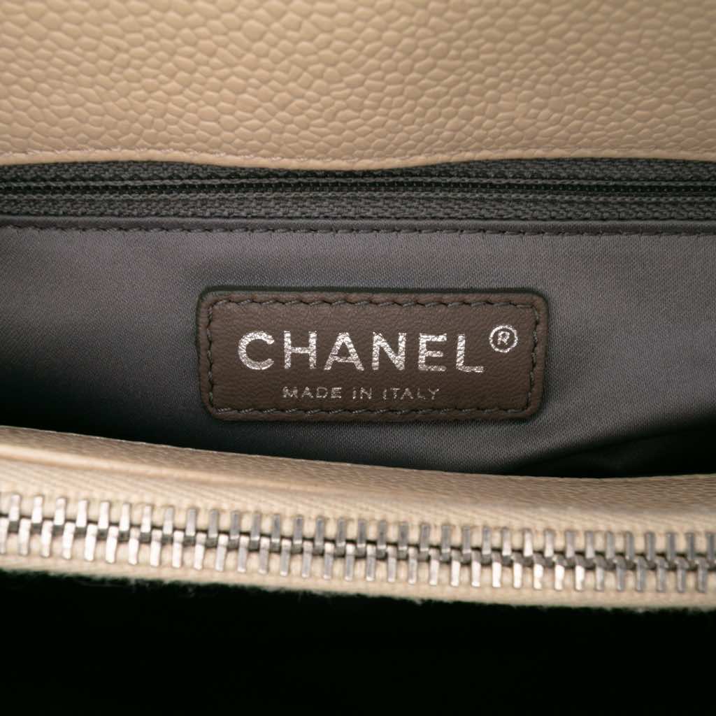 Chanel Caviar Grand Shopping Tote - Side view