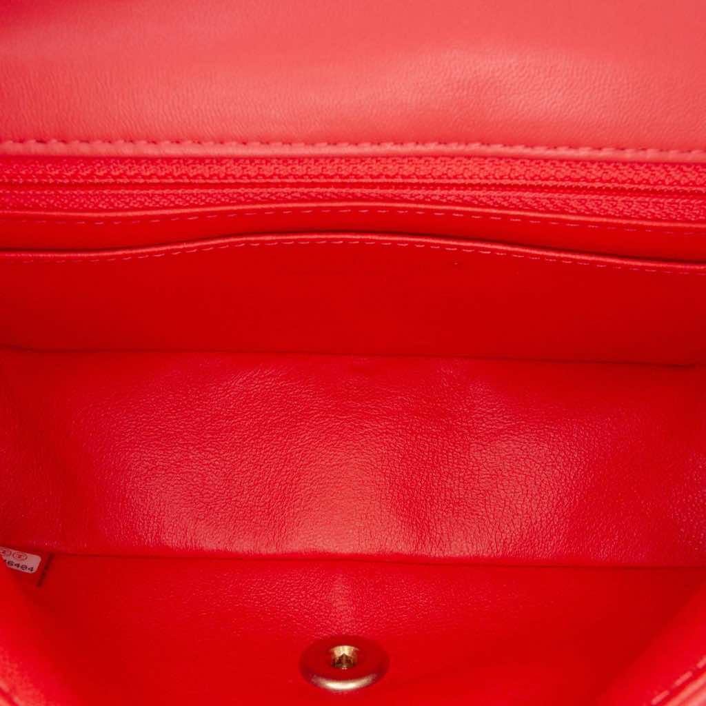 Chanel Mini Rectangular Classic Lambskin Single Flap - 4