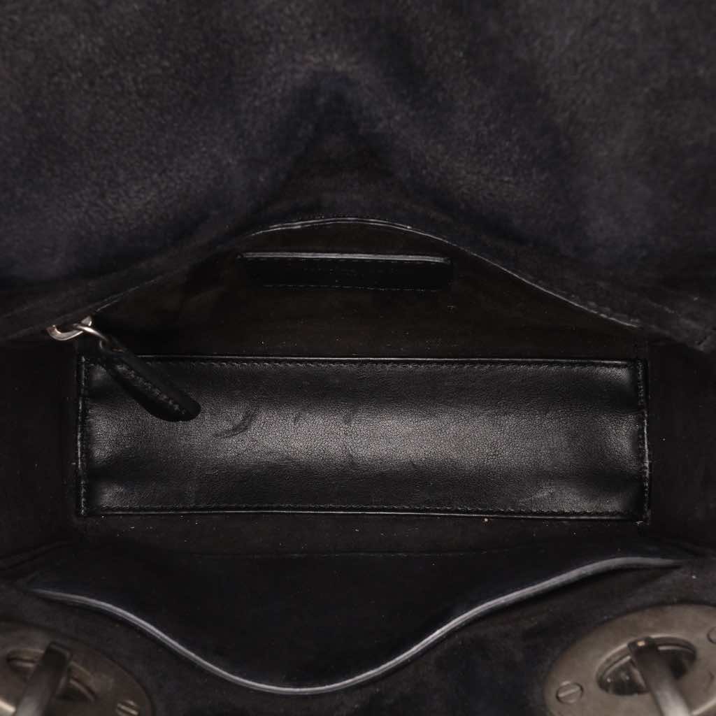 Dior Mini Smooth Calfskin Embroidered Mosaic of Mirrors Lady Dior - 4