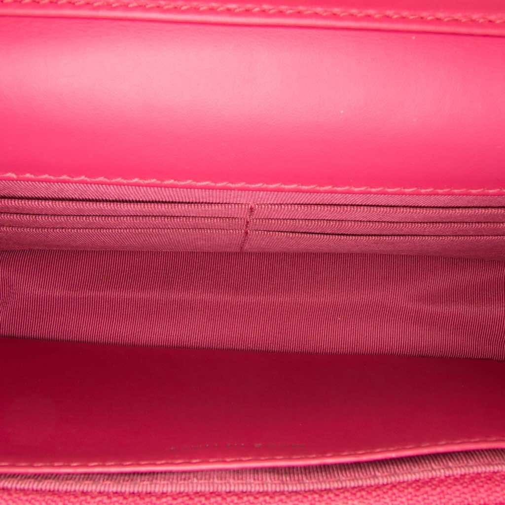 Chanel Bicolor Classic Patent Wallet On Chain - 4