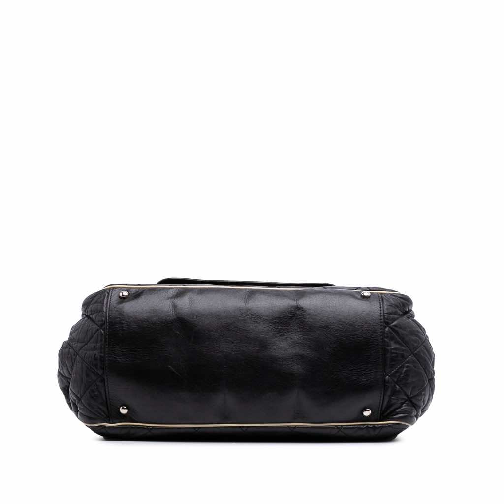 Chanel Quilted Lambskin East West Accordion Flap - Image 6