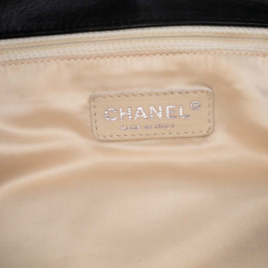 Chanel Quilted Lambskin East West Accordion Flap - Side view