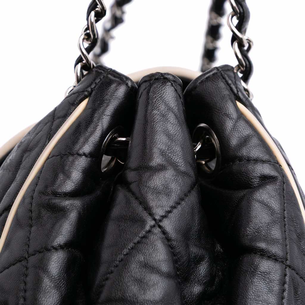 Chanel Quilted Lambskin East West Accordion Flap - Image 11