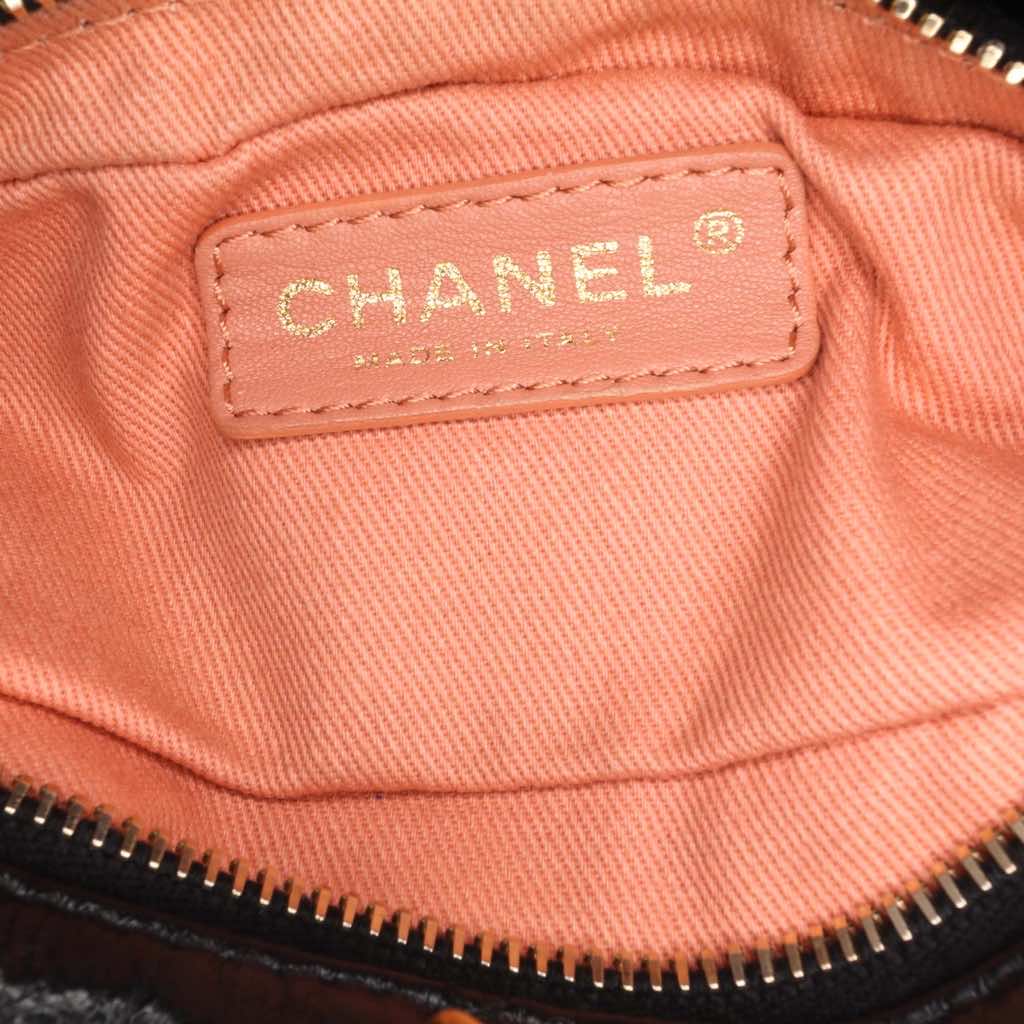 Chanel Quilted Calfskin Midnight Swim Baluchon Bag - 5