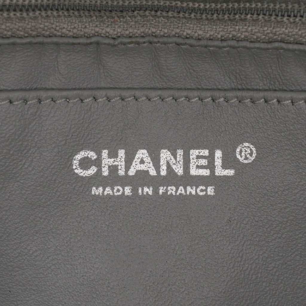 Chanel Embroidered Lambskin Camellia Follies Flap - Side view