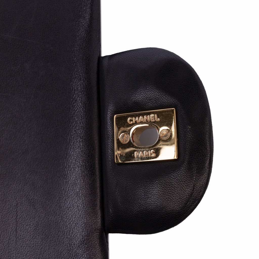 Chanel Jumbo Classic Lambskin Double Flap - Image 11