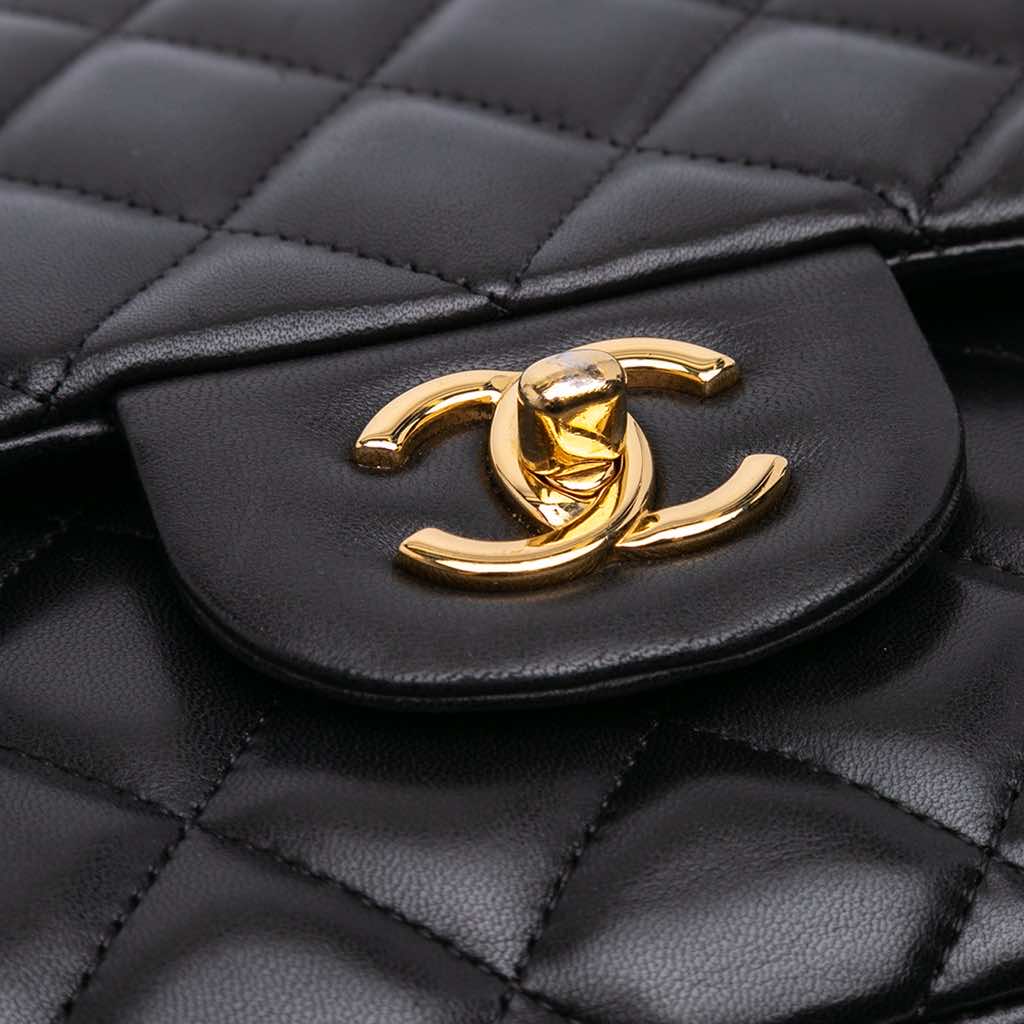 Chanel Jumbo Classic Lambskin Double Flap - Image 12