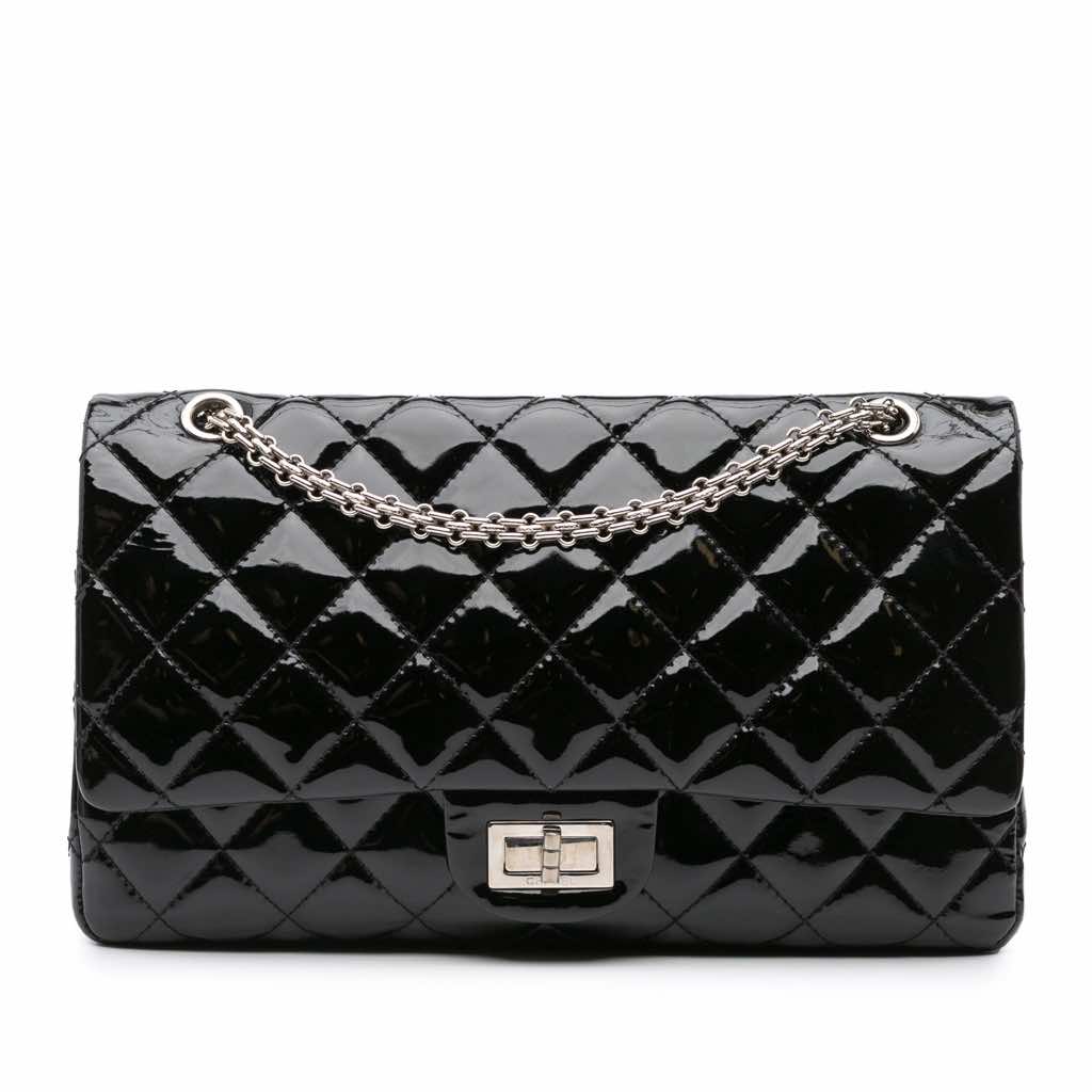 Chanel 2.55 Reissue Quilted Patent Double Flap 227