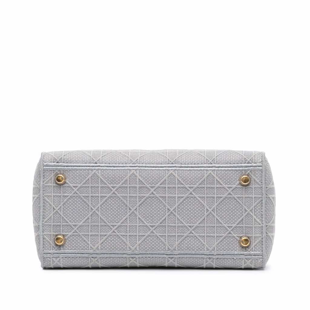 Dior Medium Canvas Cannage Lady D Lite - 3