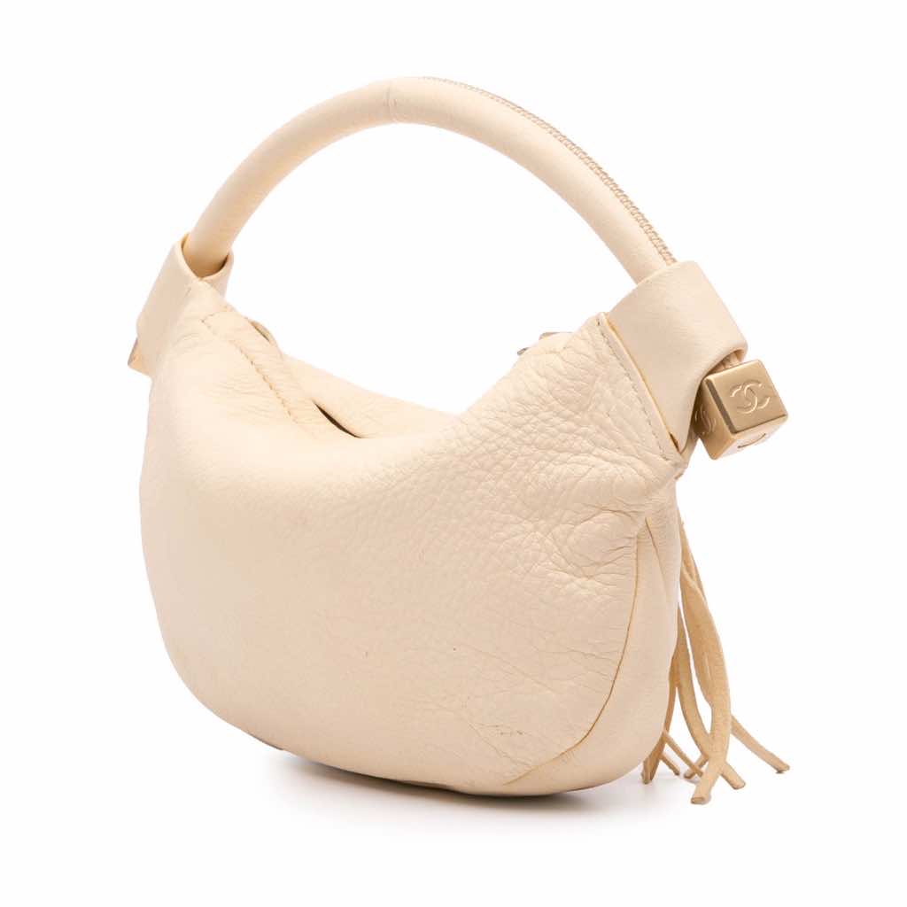 Chanel CC Calfskin Tassel Hobo - 2