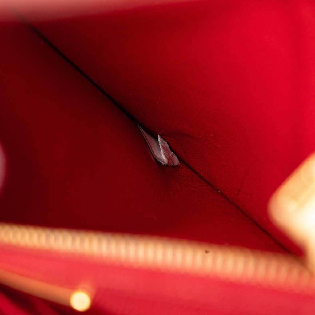 Prada Saffiano Lux Bow Wallet On Strap - Image 10