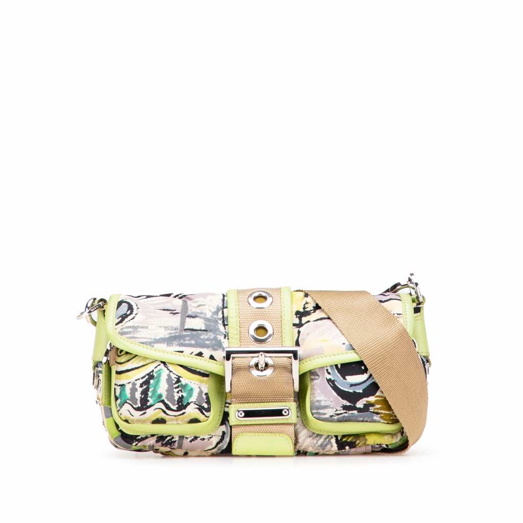 Prada Tessuto Stampata Venezia Shoulder Bag