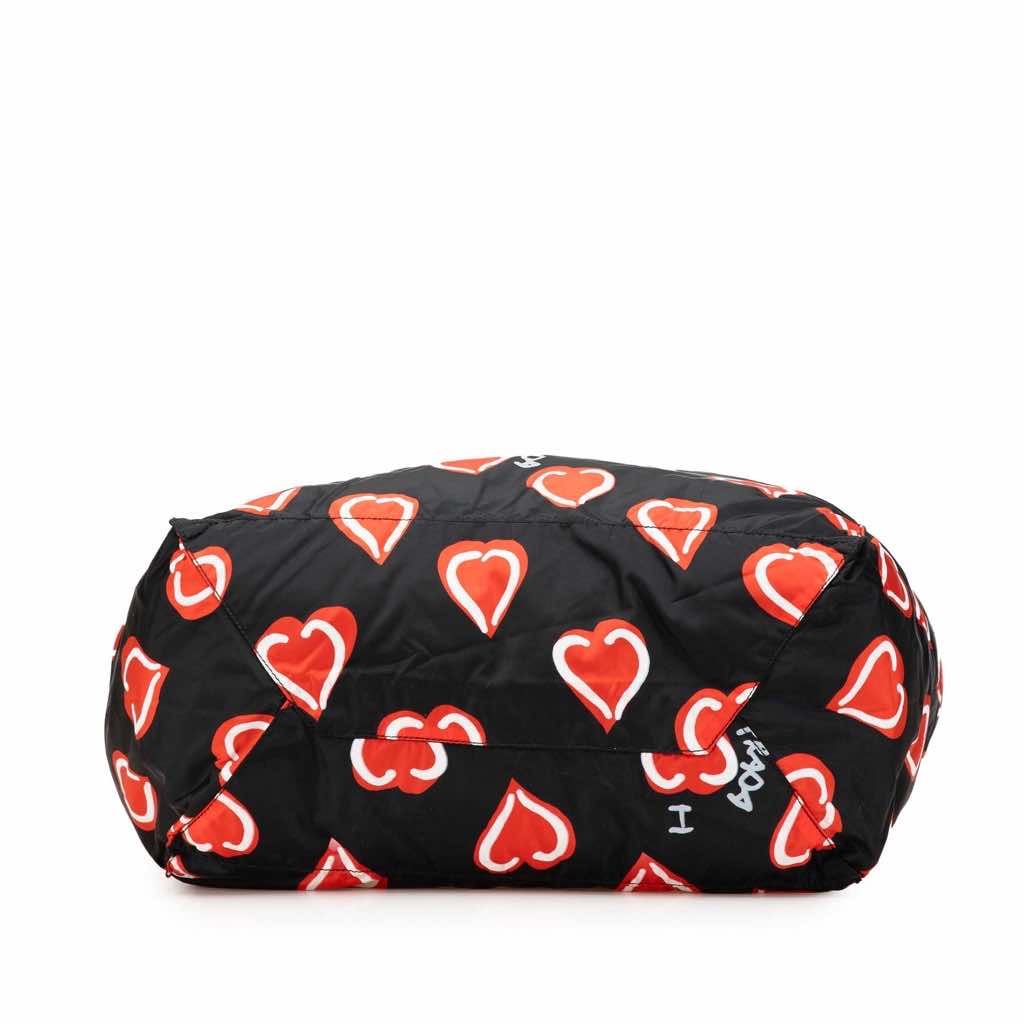 Prada Tessuto Stampato I Heart Prada Tote - Image 6