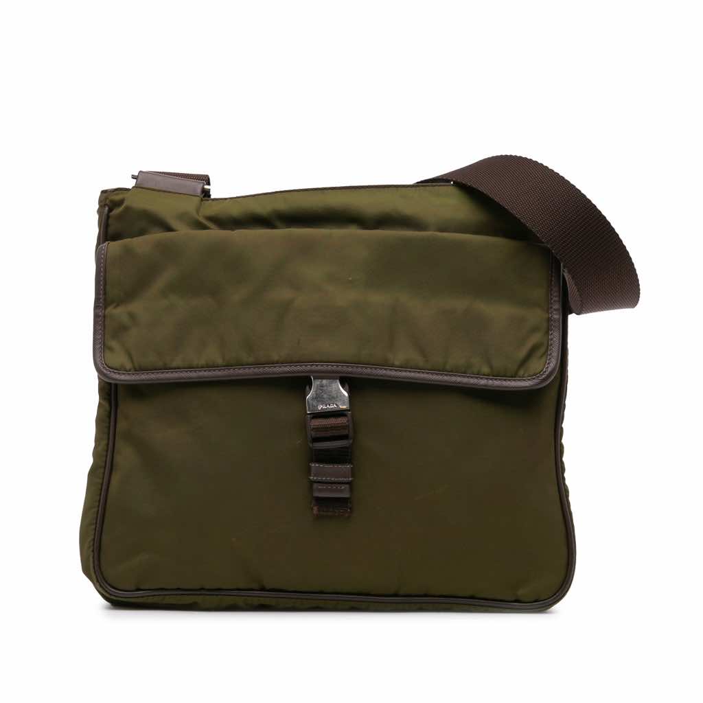 Prada Tessuto Zip Top Crossbody