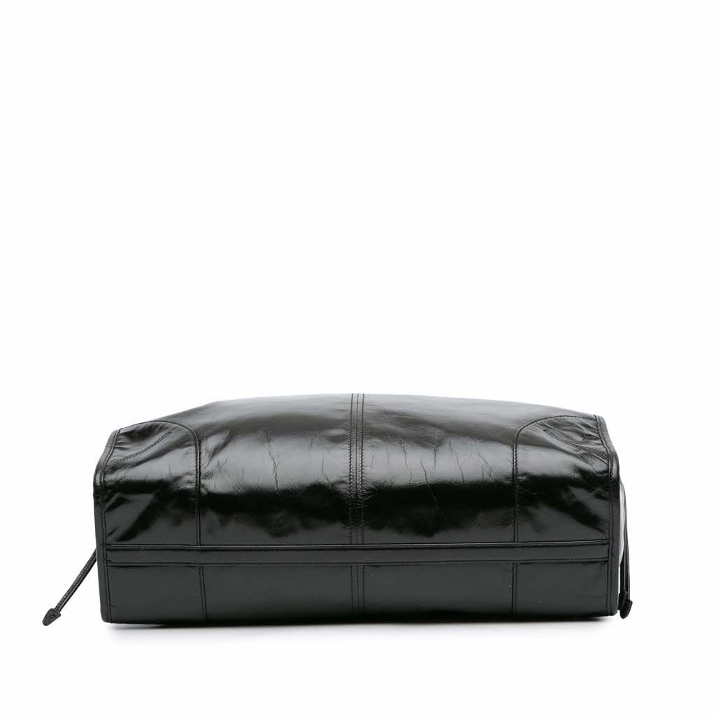 Prada Large Shiny Calfskin Bonnie Satchel - 3