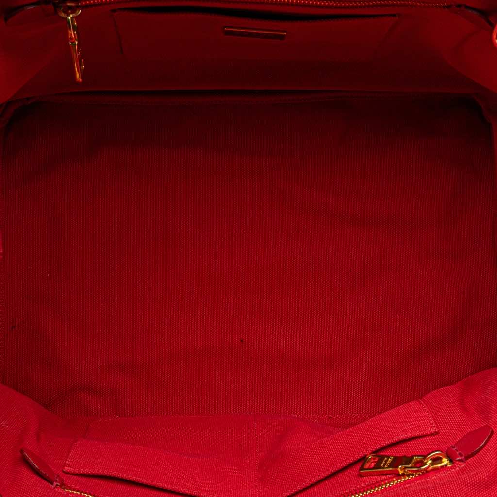 Prada Canvas Canapa Bijoux Satchel - 4