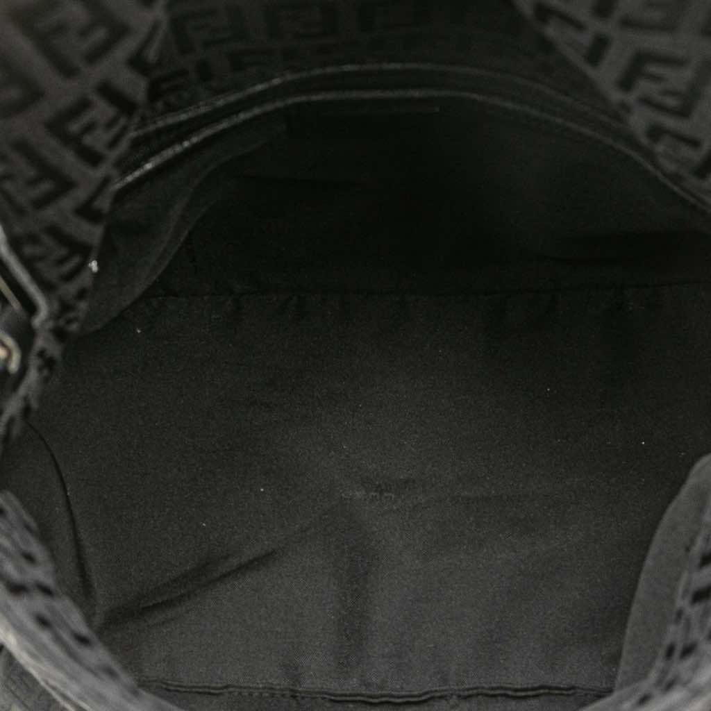 Fendi Zucchino Canvas Double Flap Mamma - 4