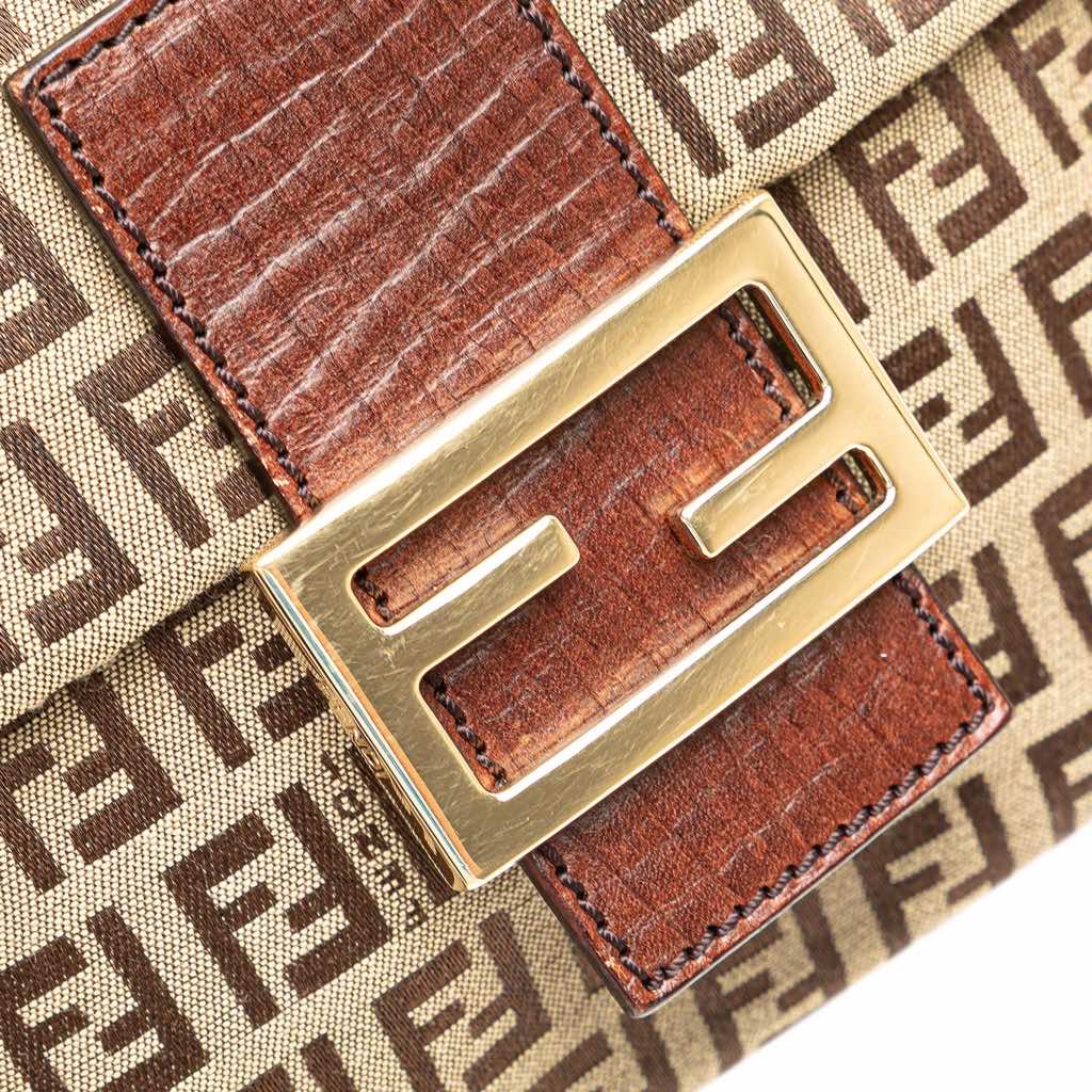 Fendi Zucchino Canvas Crossbody - Detail 2
