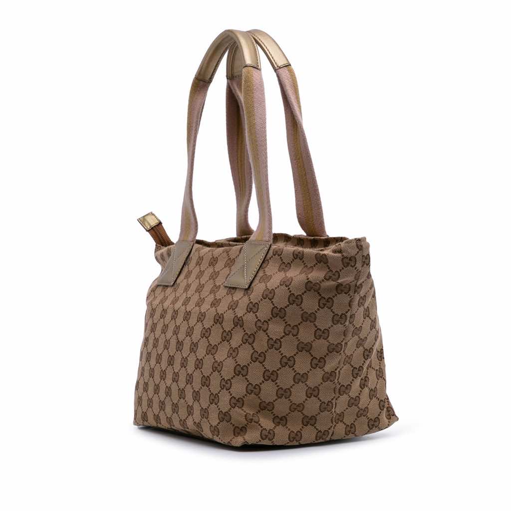 Gucci GG Canvas Web Tote - 2