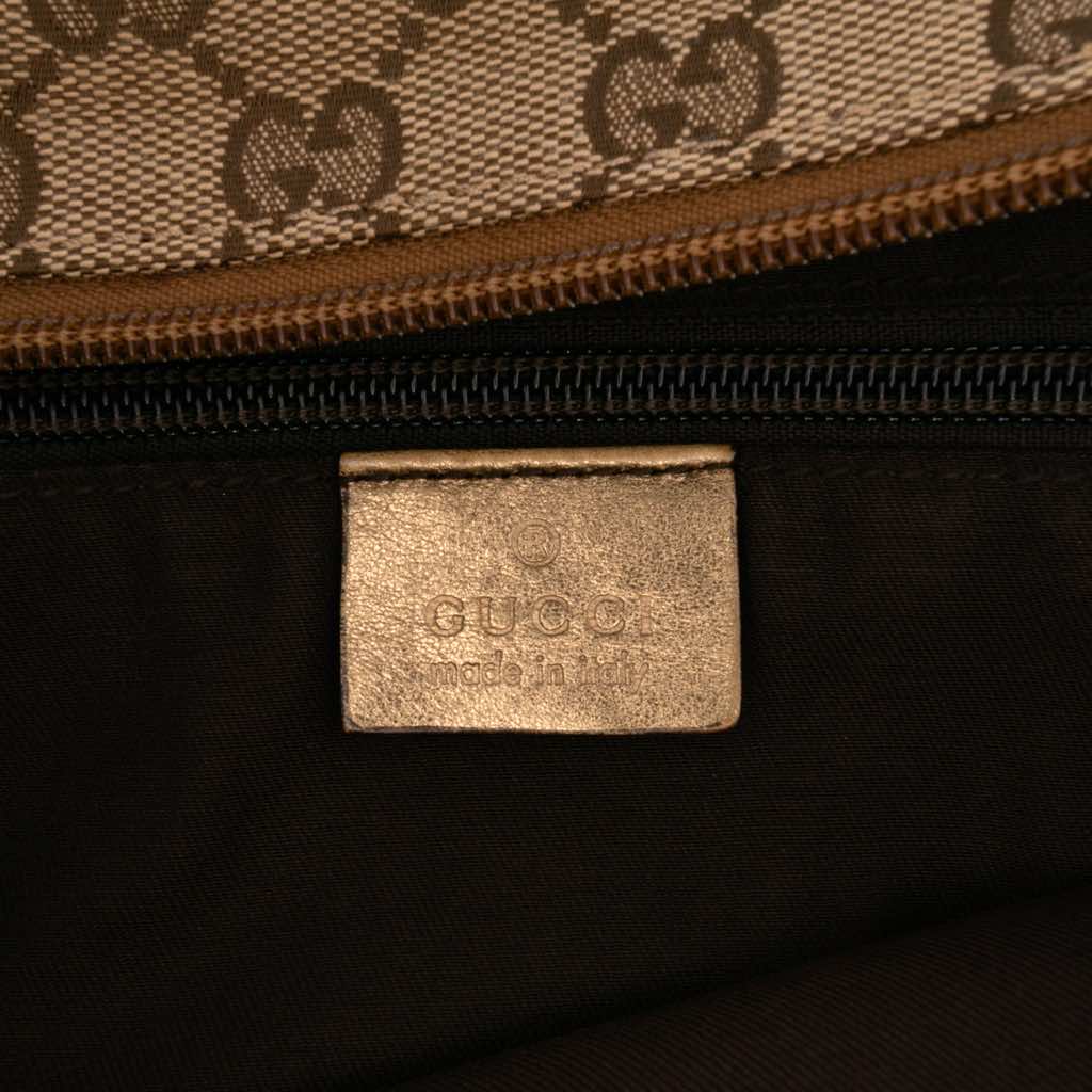 Gucci GG Canvas Web Tote - 5