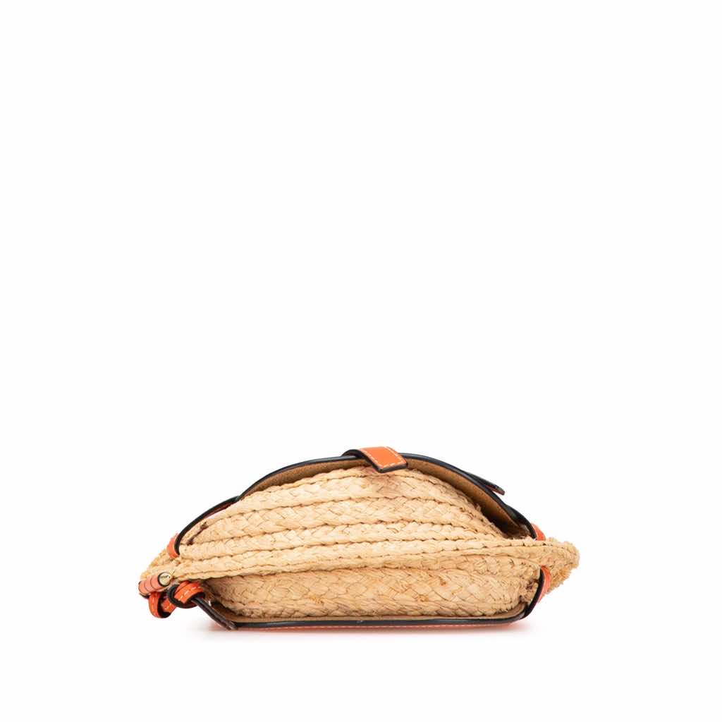 Loewe Mini Raffia Gate Crossbody - Image 6