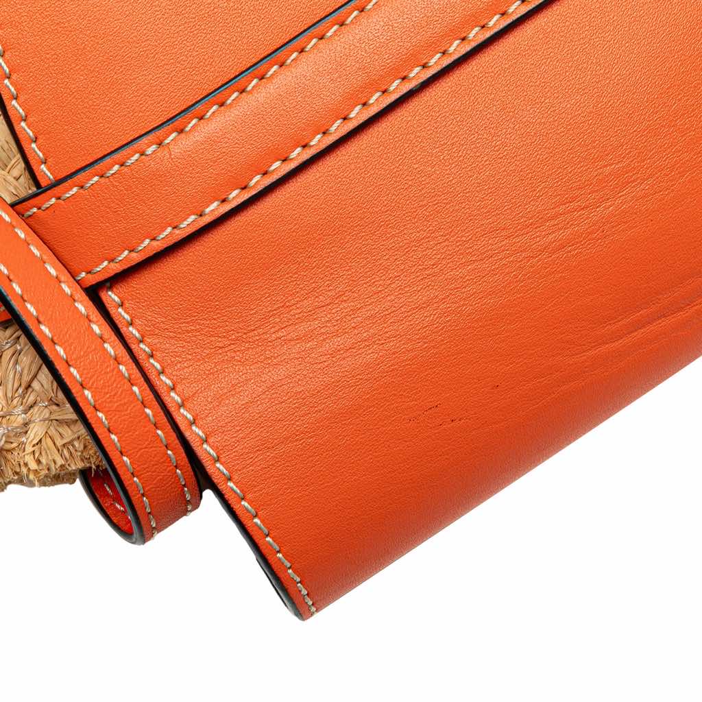 Loewe Mini Raffia Gate Crossbody - Image 11