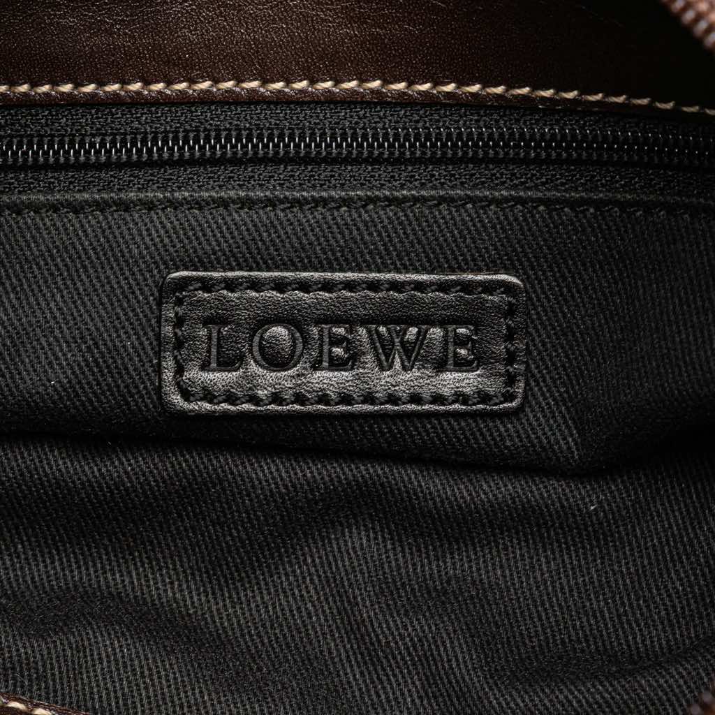 Loewe Anagram Denim Crossbody - Side view
