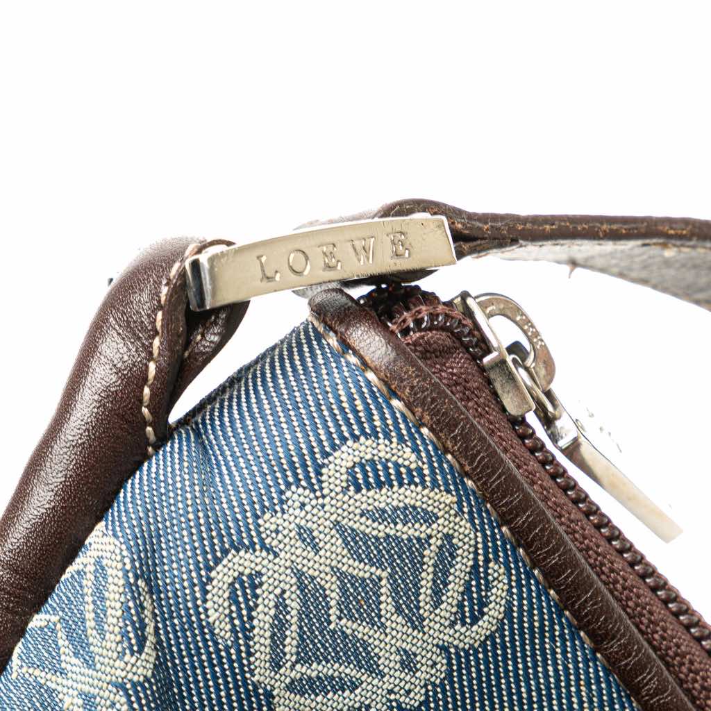 Loewe Anagram Denim Crossbody - Detail 2