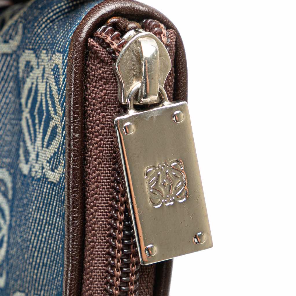 Loewe Anagram Denim Crossbody - Image 10