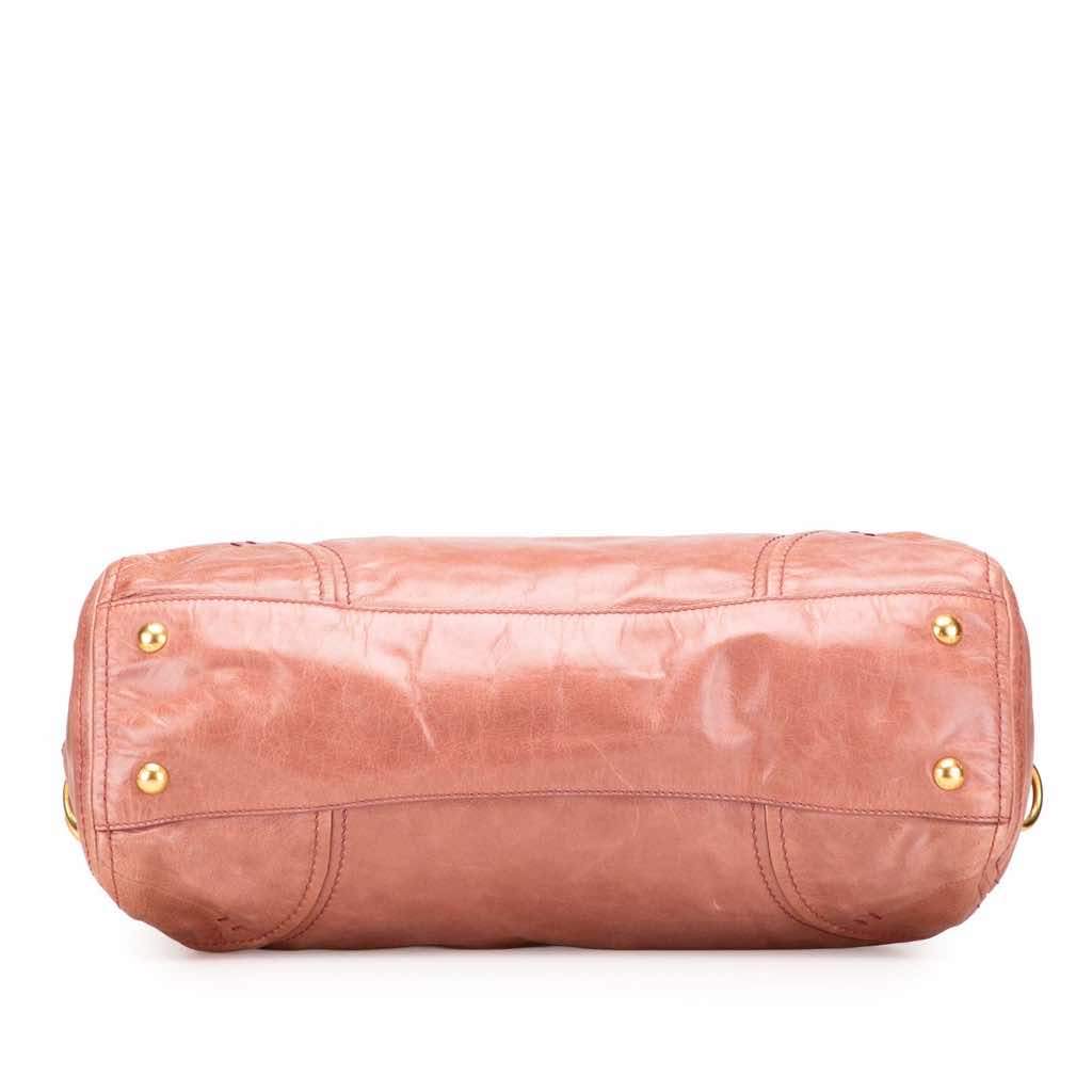 Prada Vitello Shine Satchel - 3