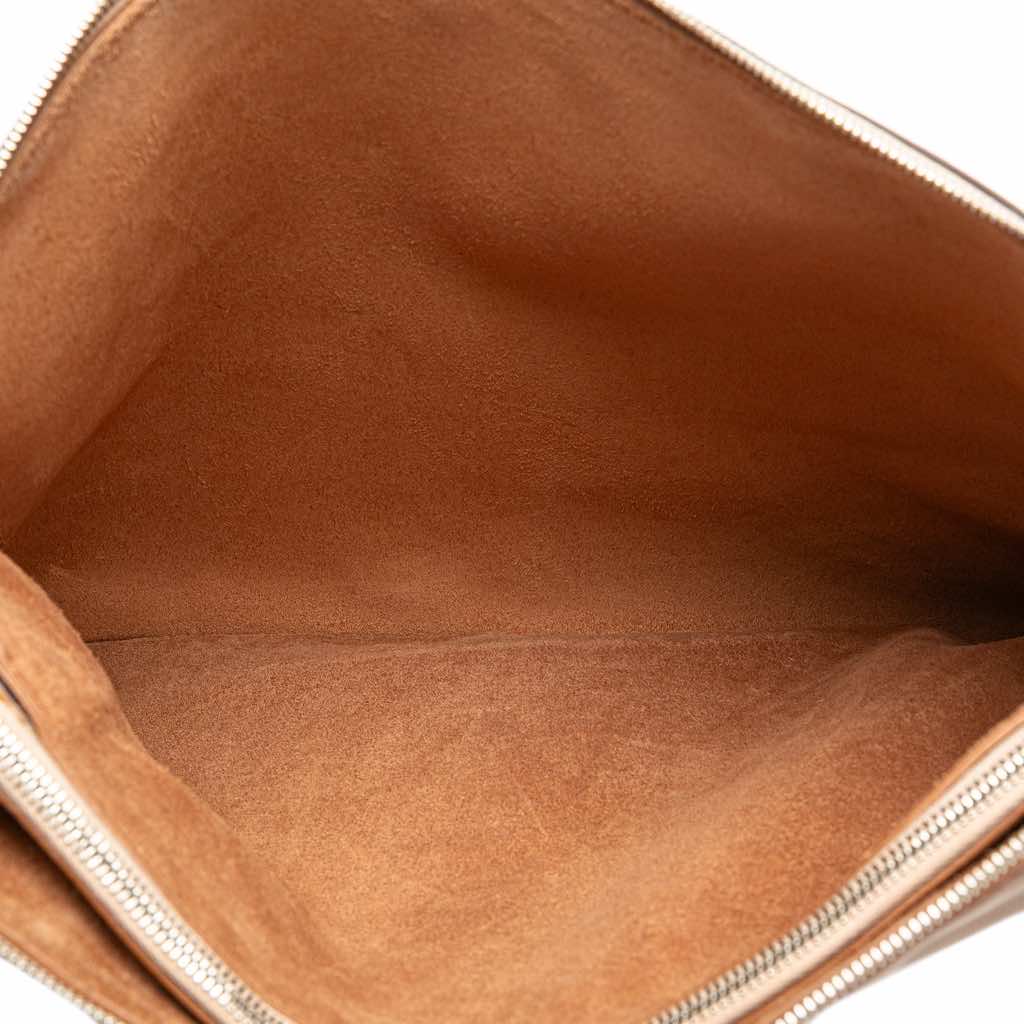 Celine Lambskin Soft Trio Shoulder Bag - 5