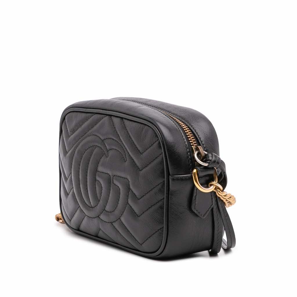 Gucci Mini GG Marmont Matelasse Leather Crossbody - 2