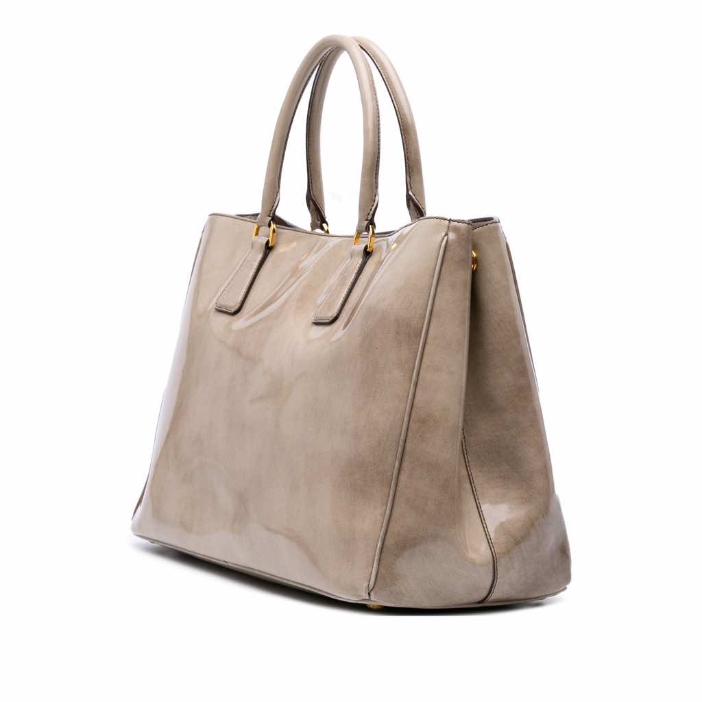 Prada Large Spazzolato Fume Galleria Tote - 2