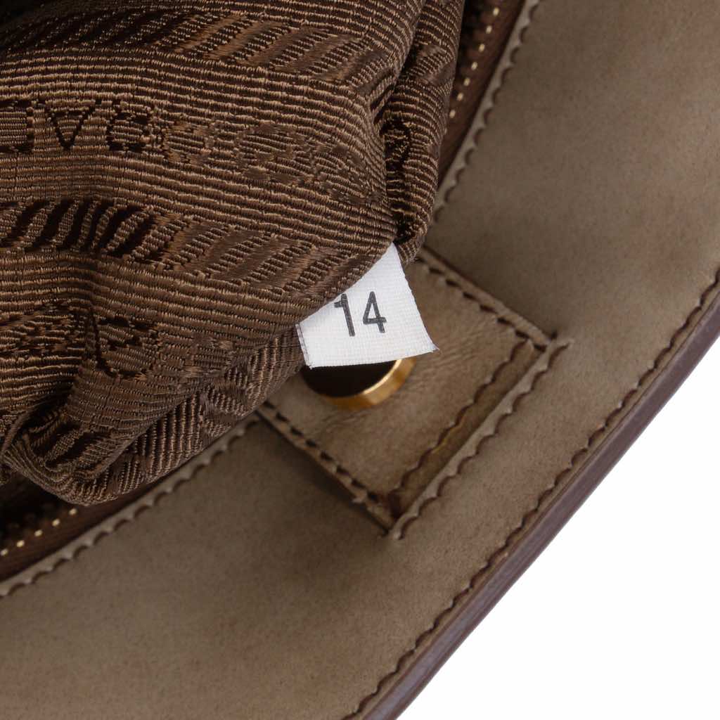 Prada Large Spazzolato Fume Galleria Tote - 5