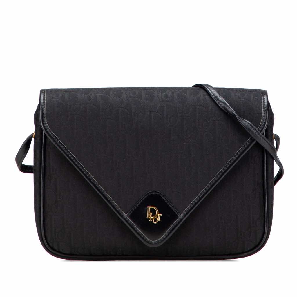 Dior Oblique Canvas Flap Crossbody