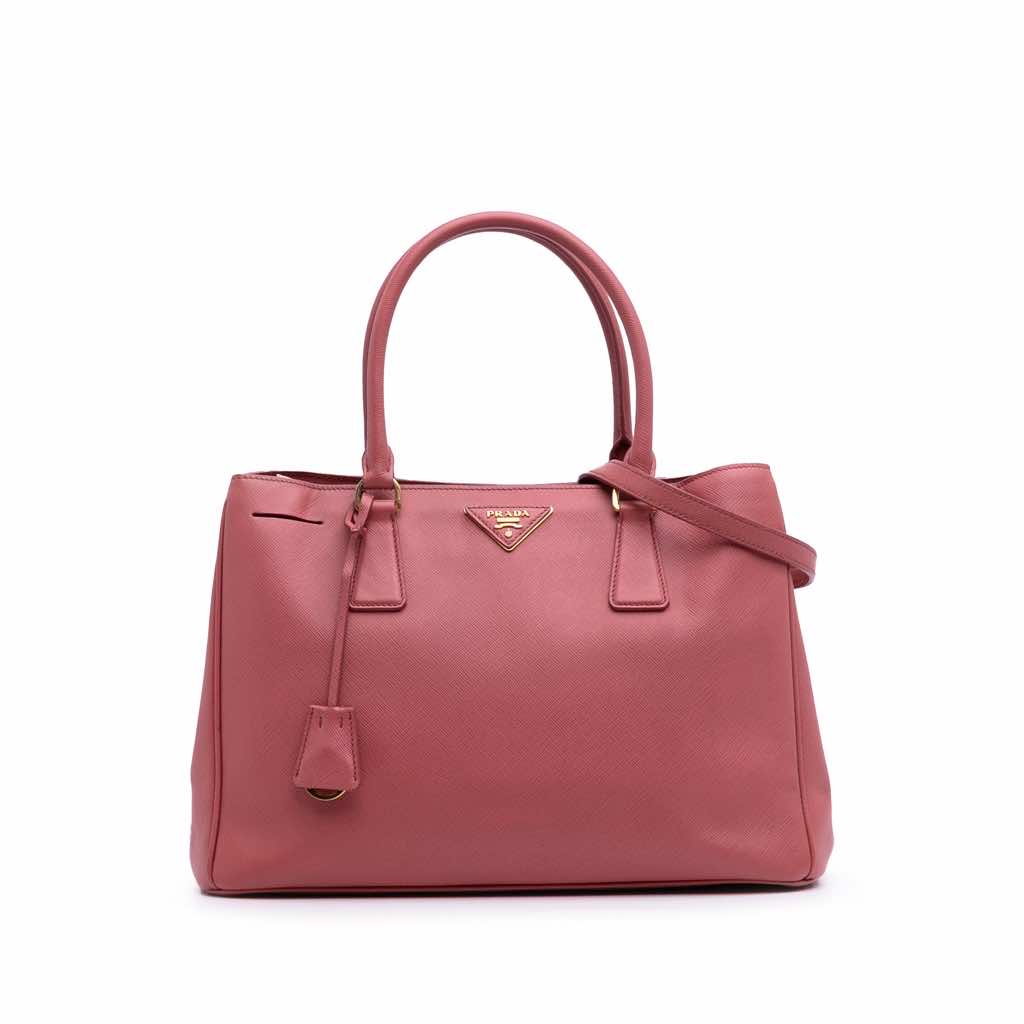 Prada Medium Saffiano Lux Galleria Satchel