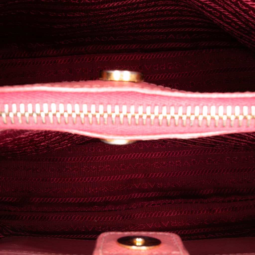 Prada Medium Saffiano Lux Galleria Satchel - 4