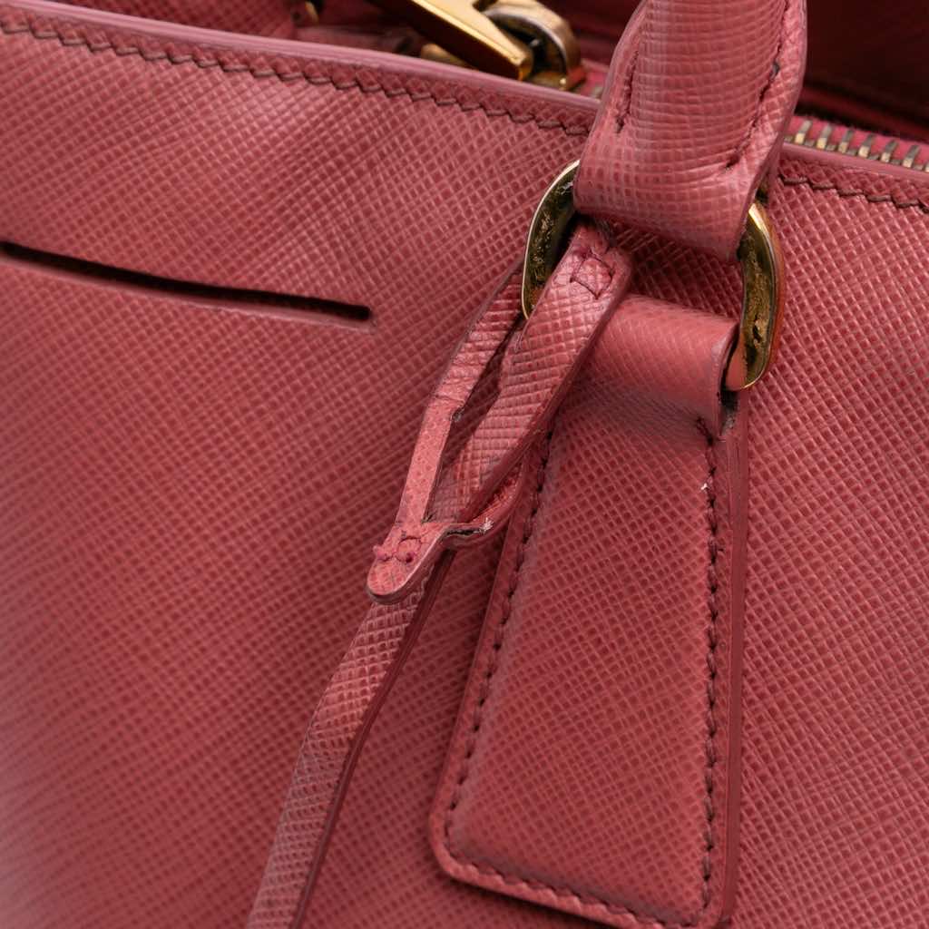 Prada Medium Saffiano Lux Galleria Satchel - Image 11